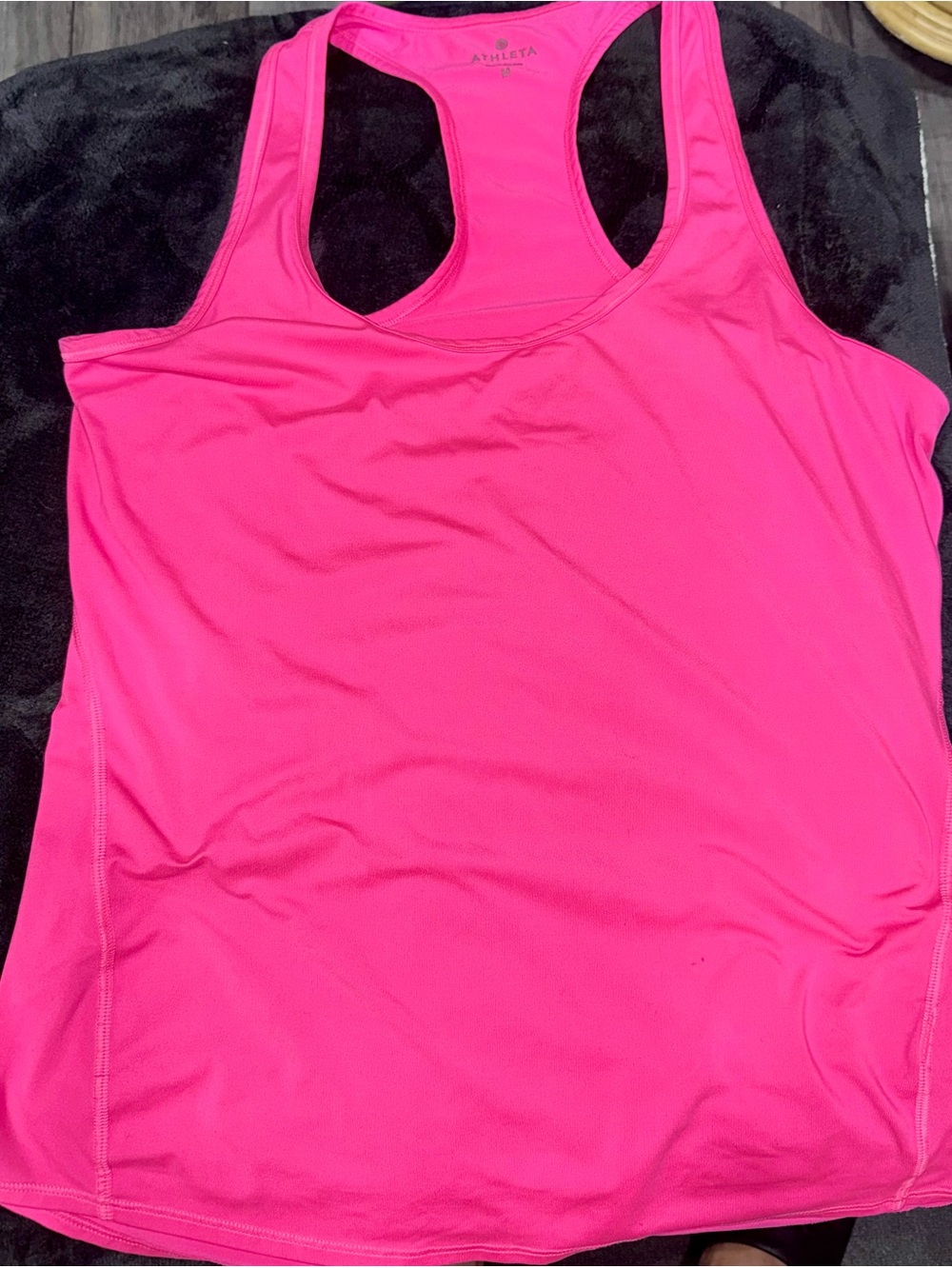 Athleta Women's Hot Pink Racerback Tank Top